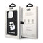 Karl Lagerfeld 3D Rubber NFT Choupette - Dėklas iPhone 14 Pro (juodas)
