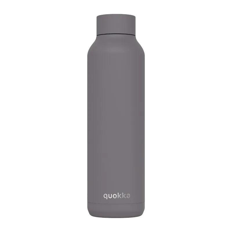 Quokka Solid – nerūdijančio plieno termo gertuvė, 630 ml (pilka)