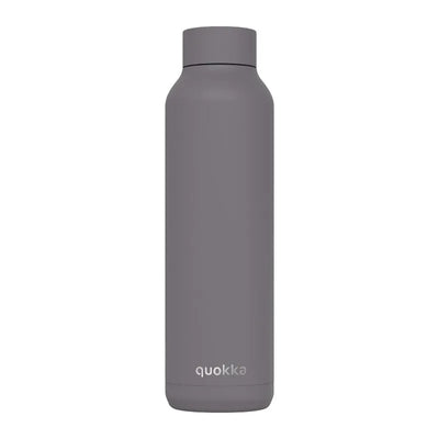 Quokka Solid – nerūdijančio plieno termo gertuvė, 630 ml (pilka)