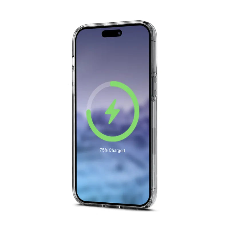 Crong Clear MAG Cover - iPhone 15 Plus MagSafe dėklas (skaidrus)