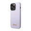 Guess Silicone Vintage – Dėklas iPhone 14 Pro (Violetinis)