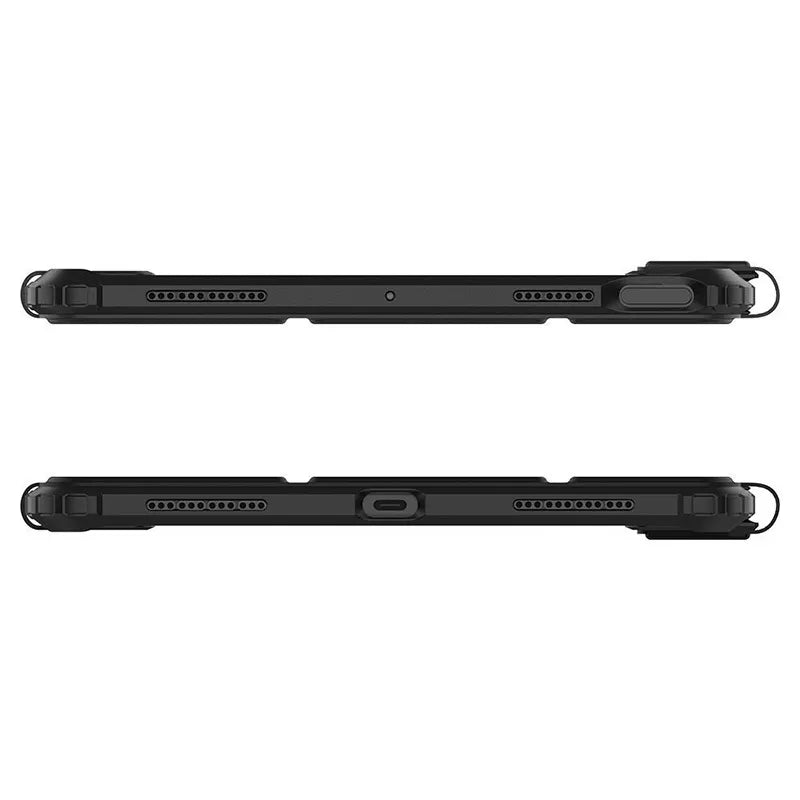 Spigen Ultra Hybrid Pro - dėklas iPad Air 11" M3 (2025) / M2 (2024) / iPad Air 10.9" (5-os/4-os kartos) (2022-2020) (Juodas)