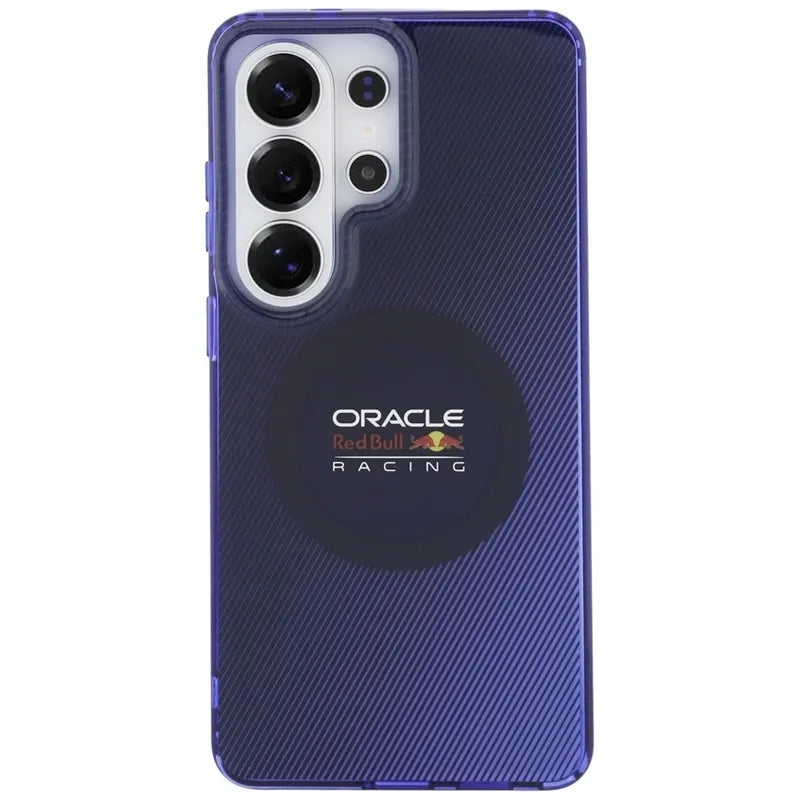 Red Bull Double Layer Blended Lines MagSafe – dėklas Samsung Galaxy S26 Ultra (tamsiai mėlynas)