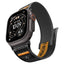 Spigen Athlex Air 2 – Apple Watch dirželis 44/45/46/49 mm (Active Black / Orange)
