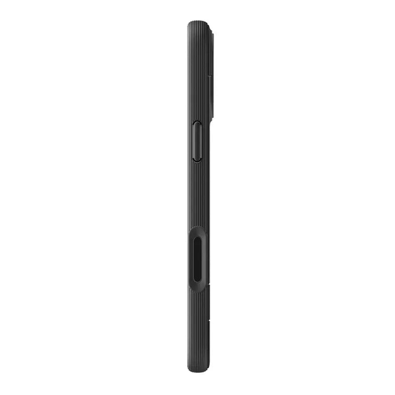 Spigen Parallax S Mag MagSafe - dėklas, skirtas iPhone 17 Pro Max (matinė juoda)