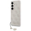 Guess 4G Classic Logo Charm MagSafe – dėklas Samsung Galaxy S26 telefonui (rožinis)