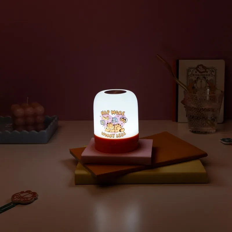 Garfield – belaidė USB-C LED nuotaikinė lempa vaikams su ryškumo reguliavimu