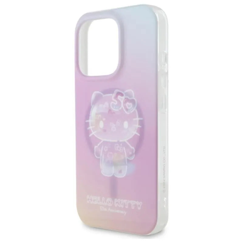 Hello Kitty IML 50TH Anniversary MagSafe - dėklas iPhone 16 Pro (rožinis)