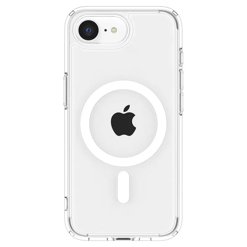 Spigen Ultra Hybrid Mag MagSafe – dėklas iPhone 17e / 16e (Baltas)