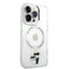 Karl Lagerfeld IML NFT Karl & Choupette MagSafe – dėklas iPhone 14 Pro (skaidrus)