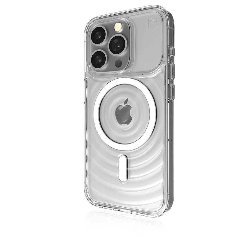 STM Reawaken Ripple MagSafe – dėklas iPhone 15 Pro (skaidrus)