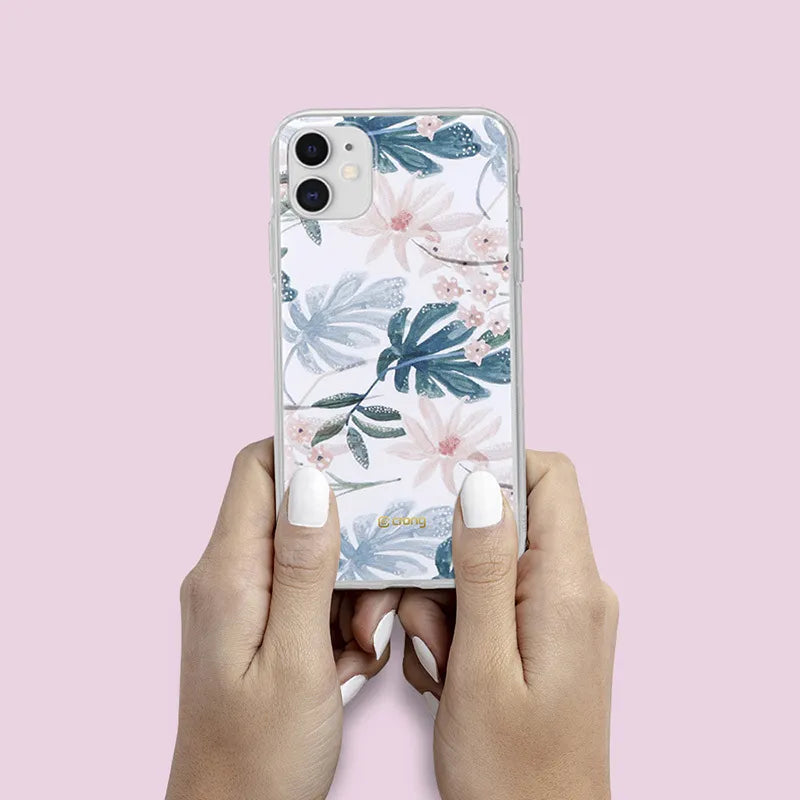 Crong Flower Case – iPhone 11 dėklas (01 raštas)
