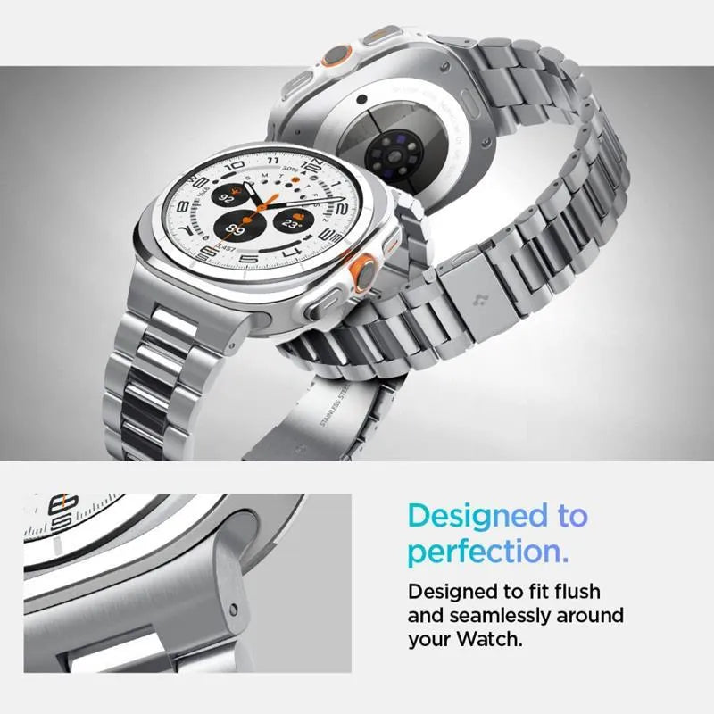 „Spigen Modern Fit Band“ – apyrankė, skirta „Samsung Galaxy Watch Ultra“ 47 mm (sidabrinė)
