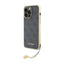 Guess 4G Charms Collection dėklas, skirtas iPhone 15 Pro Max (pilkas)