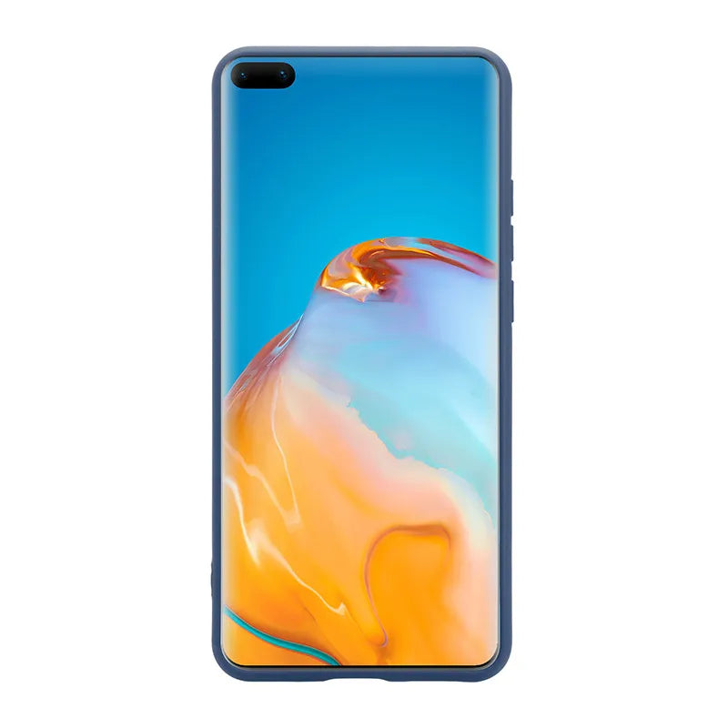 Crong Color Cover – Huawei P40 dėklas (mėlynas)