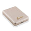 Guess Metal Script Logo MagSafe – indukcinis maitinimo bankas 3000 mAh 5W MagSafe (auksinis)