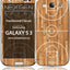 Nexgen 3D efektą turintys lipdukai Samsung Galaxy S3 (Hardwood Classic 3D)