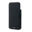 PURO Folio MagSafe dėklas - 2in1 dėklas, skirtas iPhone 15 Plus / 14 Plus / 12 Pro Max (juodas)