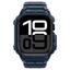 Spigen Rugged Armor Pro V2 – Apyrankė su dėklu, skirta Apple Watch 10/11 42mm (tamsiai mėlyna)
