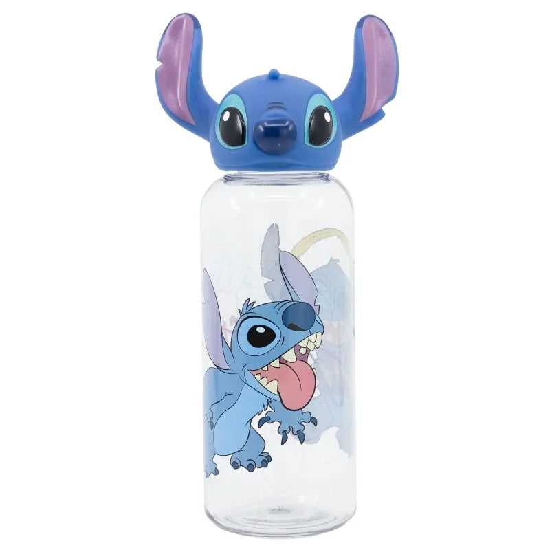 Disney Stitch – 560 ml talpos gertuvė su 3D dangteliu iš „Flowers“ kolekcijos