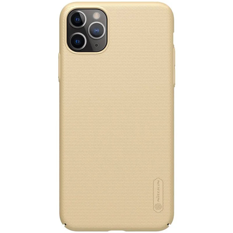 Nillkin Super Frosted Shield – dėklas Apple iPhone 11 Pro Max (auksinis)