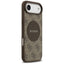 Guess 4G Circle Classic Logo MagSafe – Dėklas iPhone Air (Rudas)
