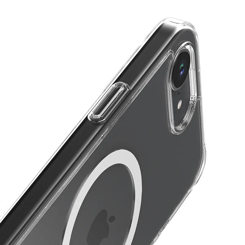 Crong Clear MAG Cover – „MagSafe“ dėklas, skirtas „iPhone 17e“ / „16e“ (skaidrus)