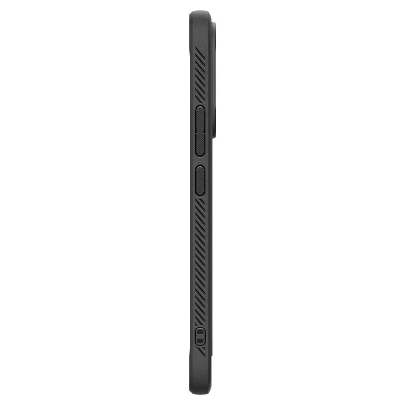 Spigen Rugged Armor – Dėklas Xiaomi 15T Pro (matinė juoda)