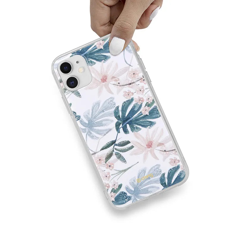 Crong Flower Case – iPhone 11 dėklas (01 raštas)