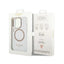 Guess Metal Outline MagSafe – dėklas iPhone 14 Pro Max telefonui (skaidrus)