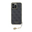Guess 4G Charms Collection dėklas, skirtas iPhone 15 Pro Max (pilkas)
