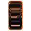 Spigen Silicone Fit Mag MagSafe – dėklas iPhone 17 Pro (Cosmic Orange)