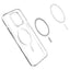 Spigen Ultra Hybrid Mag MagSafe – dėklas skirtas iPhone 14 Pro (baltas)