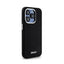 DKNY Liquid Silicone Small Metal Logo MagSafe - dėklas iPhone 15 Pro (juodas)