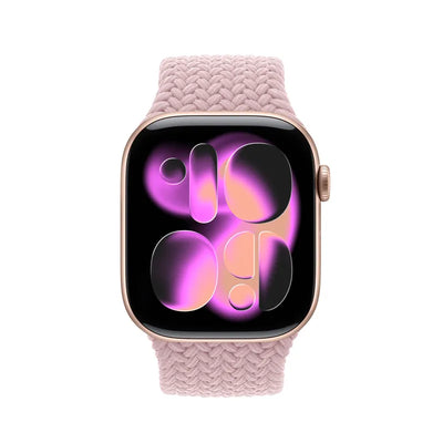 Crong Wave Band – pintas dirželis Apple Watch 38/40/41/42 mm (rožinis)