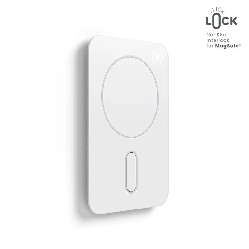 Speck Everywhere Mount + ClickLock - MagSafe magnetinis laikiklis (baltas)