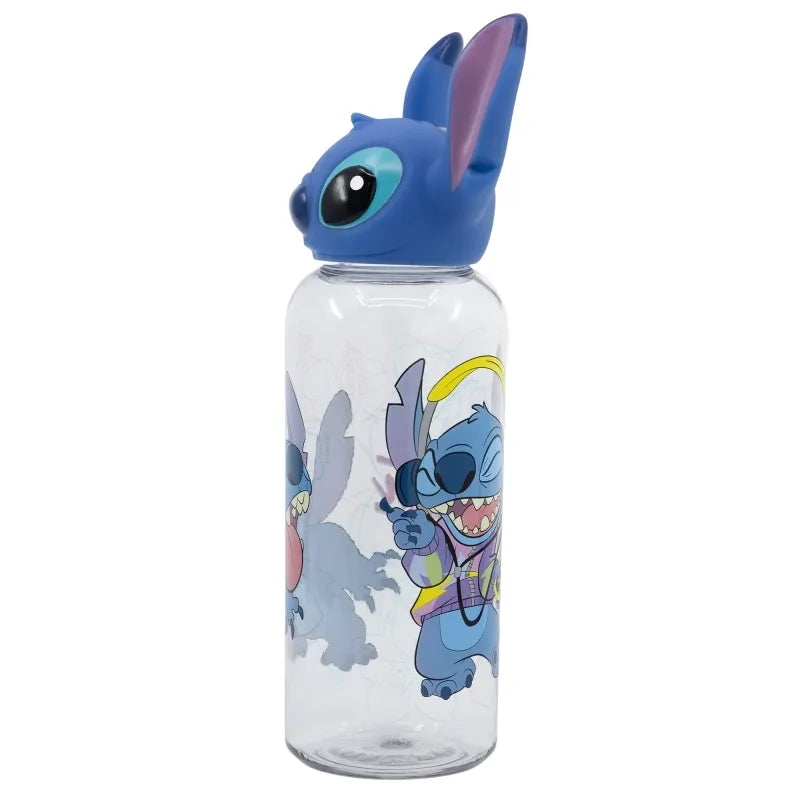 Disney Stitch – 560 ml talpos gertuvė su 3D dangteliu iš „Flowers“ kolekcijos