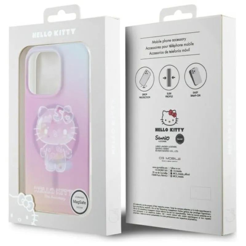 Hello Kitty IML 50TH Anniversary MagSafe - dėklas iPhone 16 Pro (rožinis)