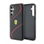 Ferrari Twist Metal Logo – Samsung Galaxy S23 FE dėklas (juodas)