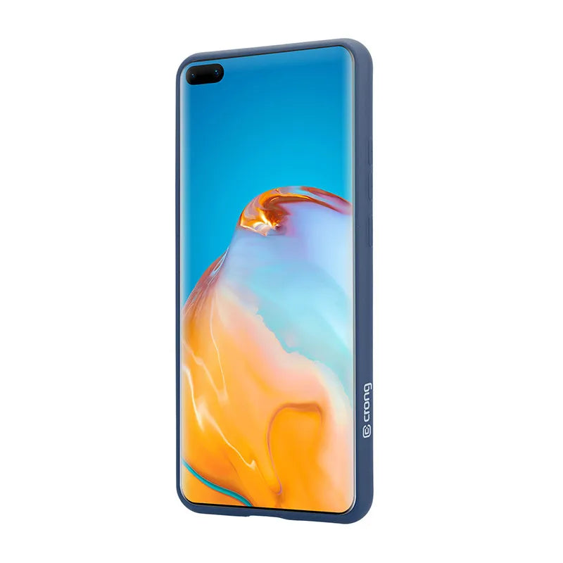 Crong Color Cover – Huawei P40 dėklas (mėlynas)