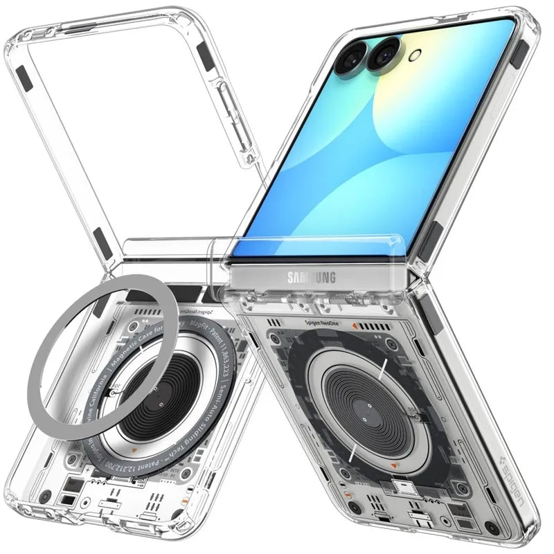 Spigen Ultra Hybrid Pro MagSafe – dėklas Samsung Galaxy Z Flip 8 (Neo One)