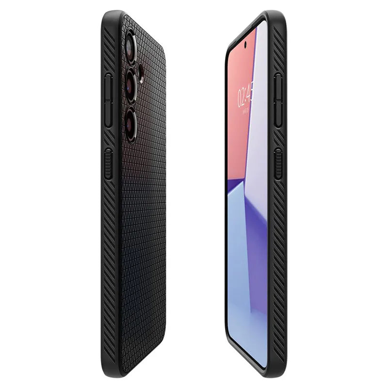 Spigen Liquid Air – dėklas Samsung Galaxy S24 (matinis juodas)