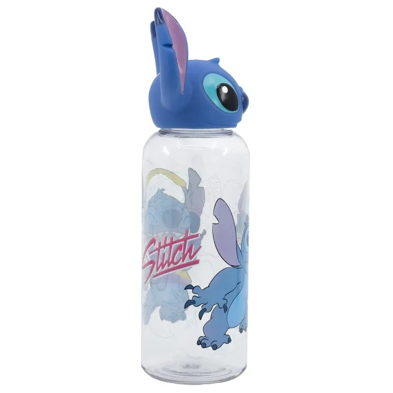 Disney Stitch – 560 ml talpos gertuvė su 3D dangteliu iš „Flowers“ kolekcijos
