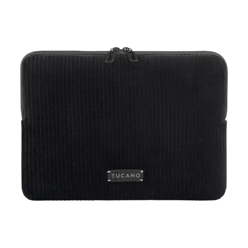 TUCANO Velluto 2 – Dėklas MacBook Air 13" (M5/M4/M3/M2/M1/2026-2018) / Pro 13" / nešiojamajam kompiuteriui 12" (juodas)