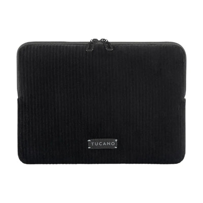 TUCANO Velluto 2 – Dėklas MacBook Air 13" (M5/M4/M3/M2/M1/2026-2018) / Pro 13" / nešiojamajam kompiuteriui 12" (juodas)