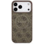 Guess 4G Ring Classic Logo MagSafe – dėklas iPhone 17 Pro Max (rudos spalvos)
