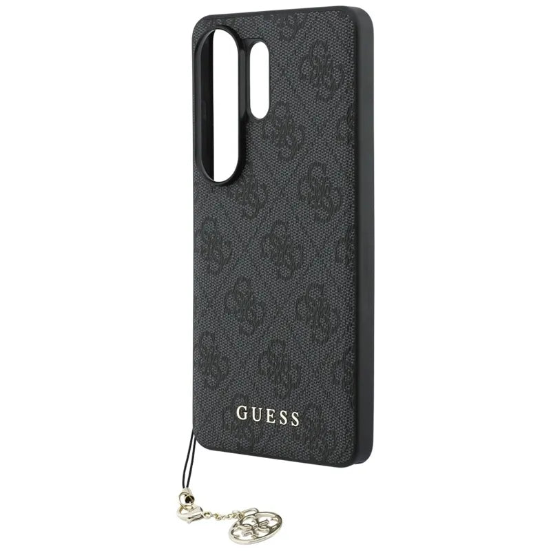 „Guess 4G Classic Logo Charm MagSafe“ – dėklas Samsung Galaxy S26 Ultra (juodas)