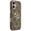Guess 4G Big 4G Classic Logo – dėklas iPhone 17 (ruda / auksinė)