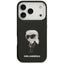 Karl Lagerfeld IML Aquarelle Karl & Logo MagSafe – Dėklas iPhone 17 Pro (juodas)