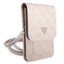 Guess Wallet 4G Triangle Logo telefono krepšys (rožinis)